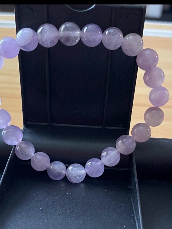 Beginning Boutique Jewelry - Beginning Boutique Lavender Purple Beaded Stretch Bracelet